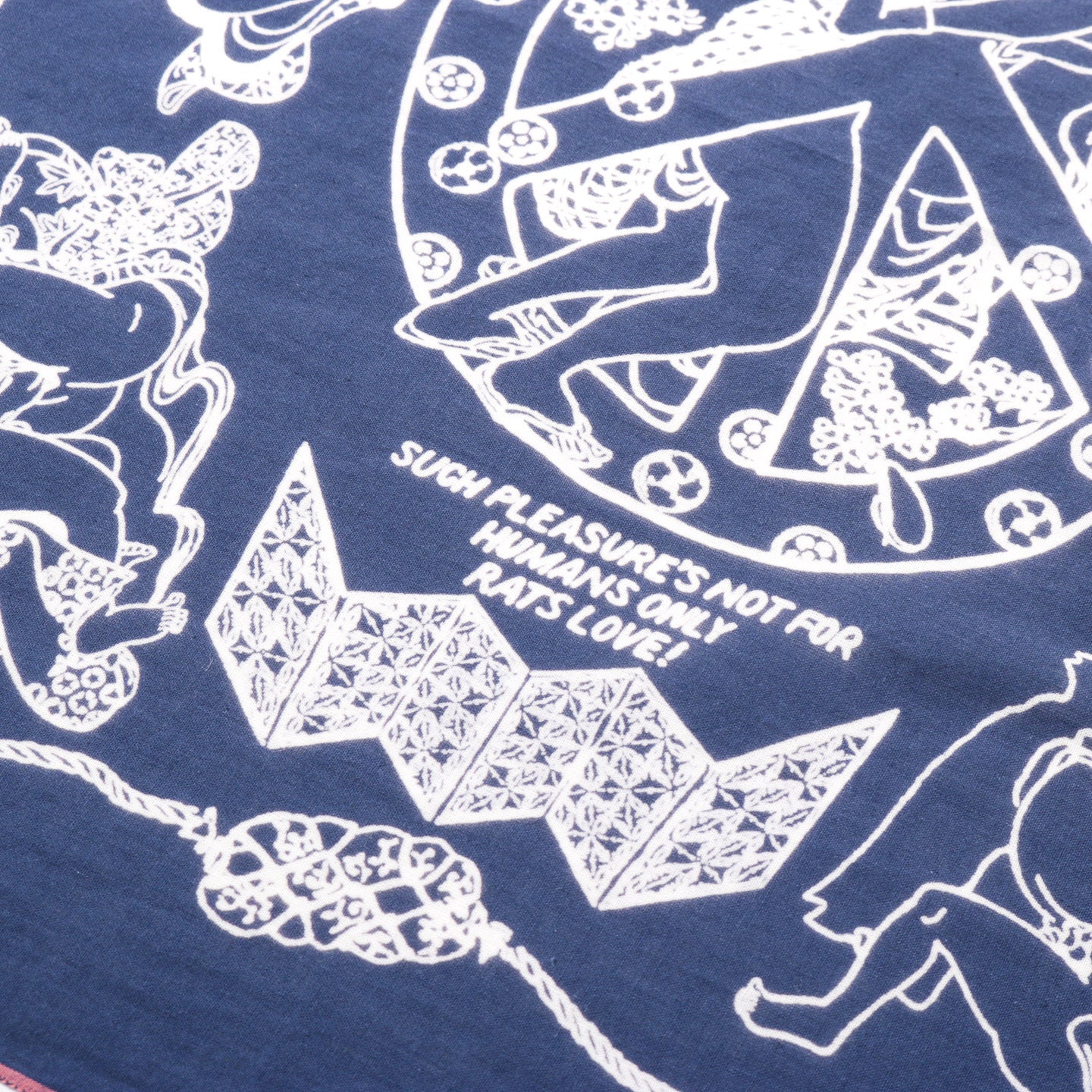 KAPITAL FASTCOLOR SELVEDGE BANDANA YOBAI NAVY