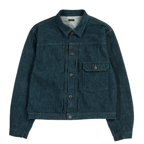 KAPITAL NO.4 PLANT DYE DENIM 1ST JACKET