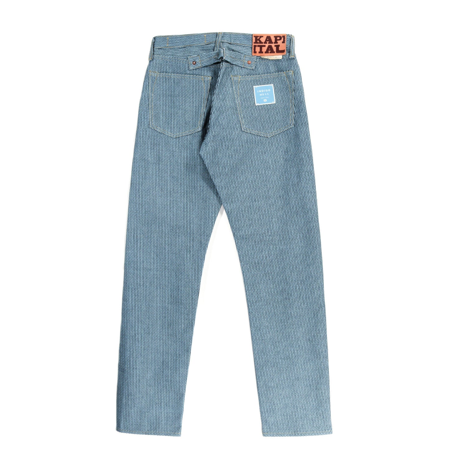 KAPITAL CENTURY DENIM NO.3-S+A 5P MONKEY CISCO