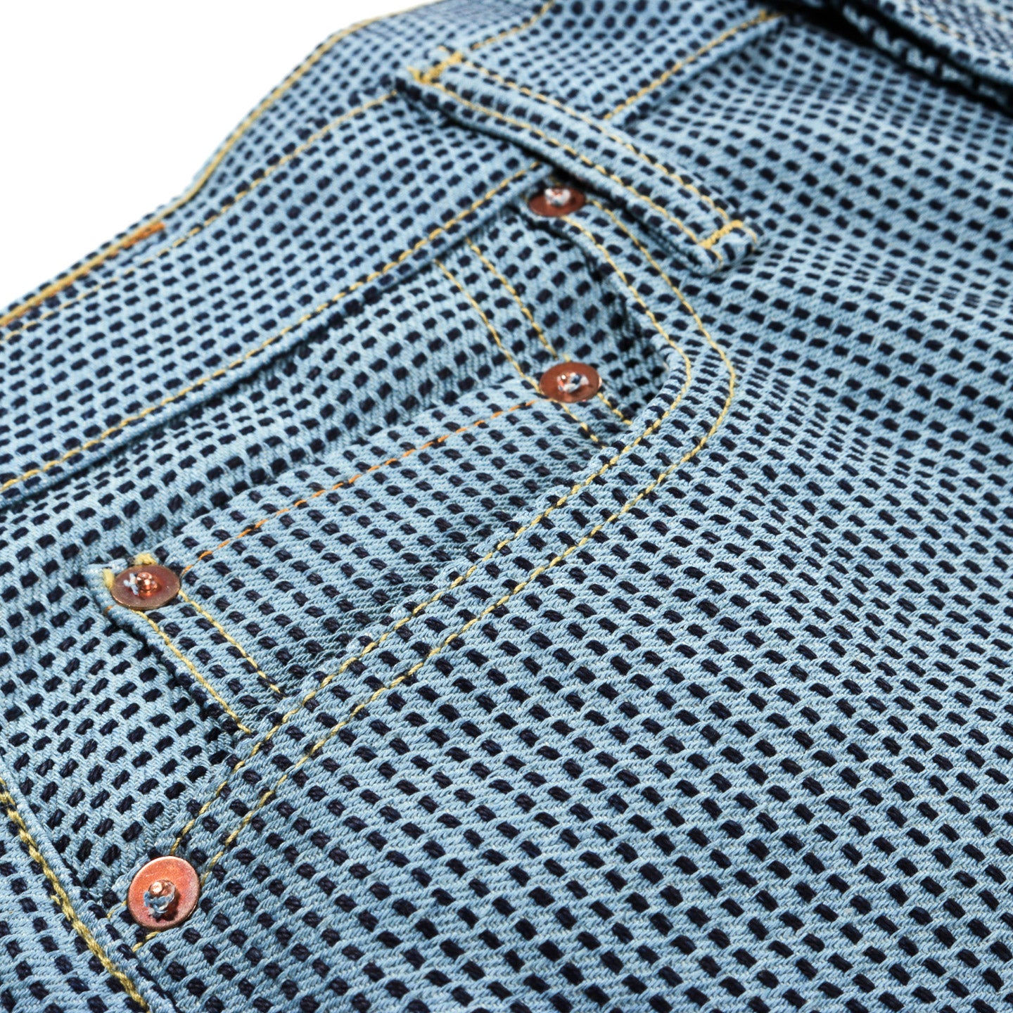 KAPITAL CENTURY DENIM NO.3-S+A 5P MONKEY CISCO