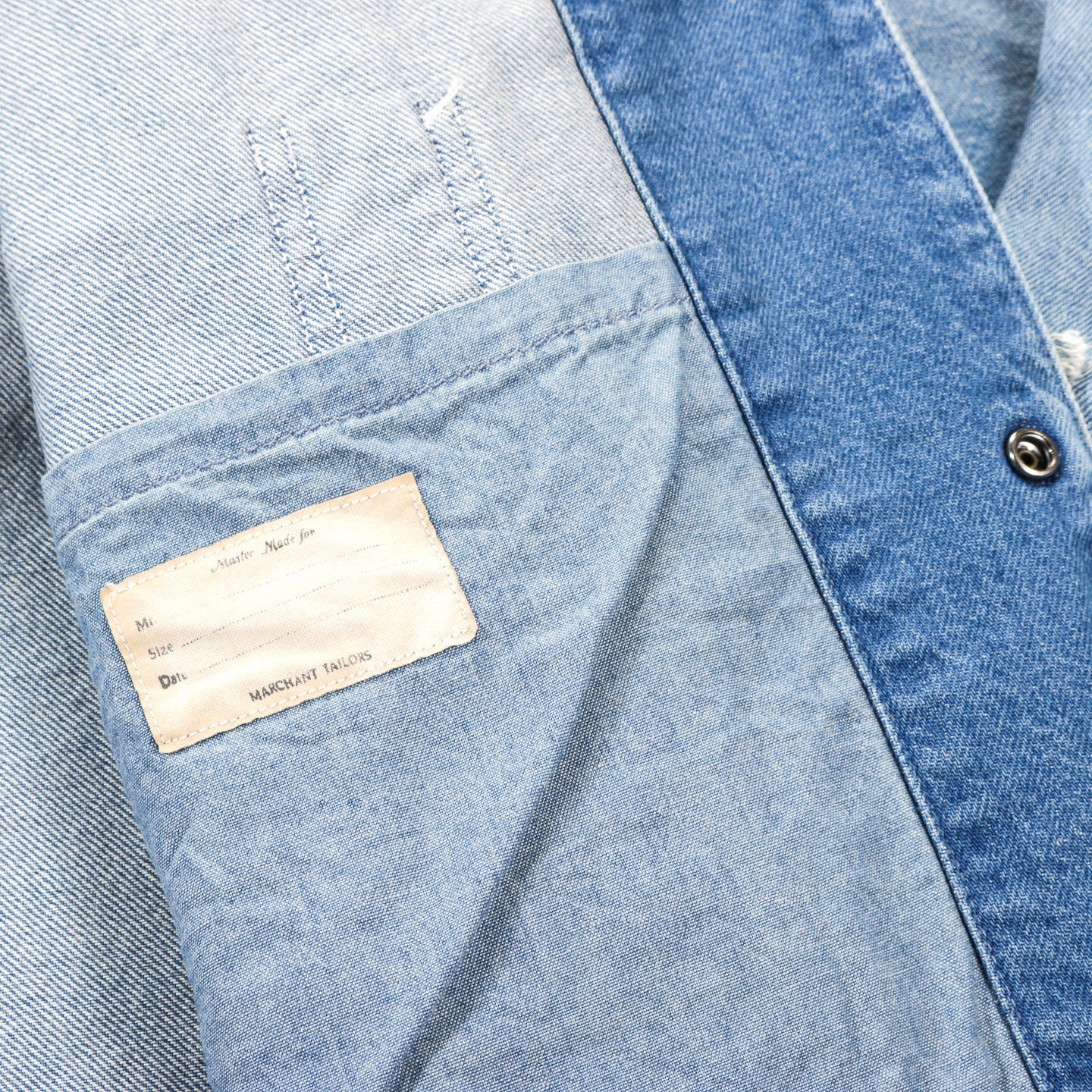 KAPITAL 11.5OZ DENIM FRINGE COVERALL PRO
