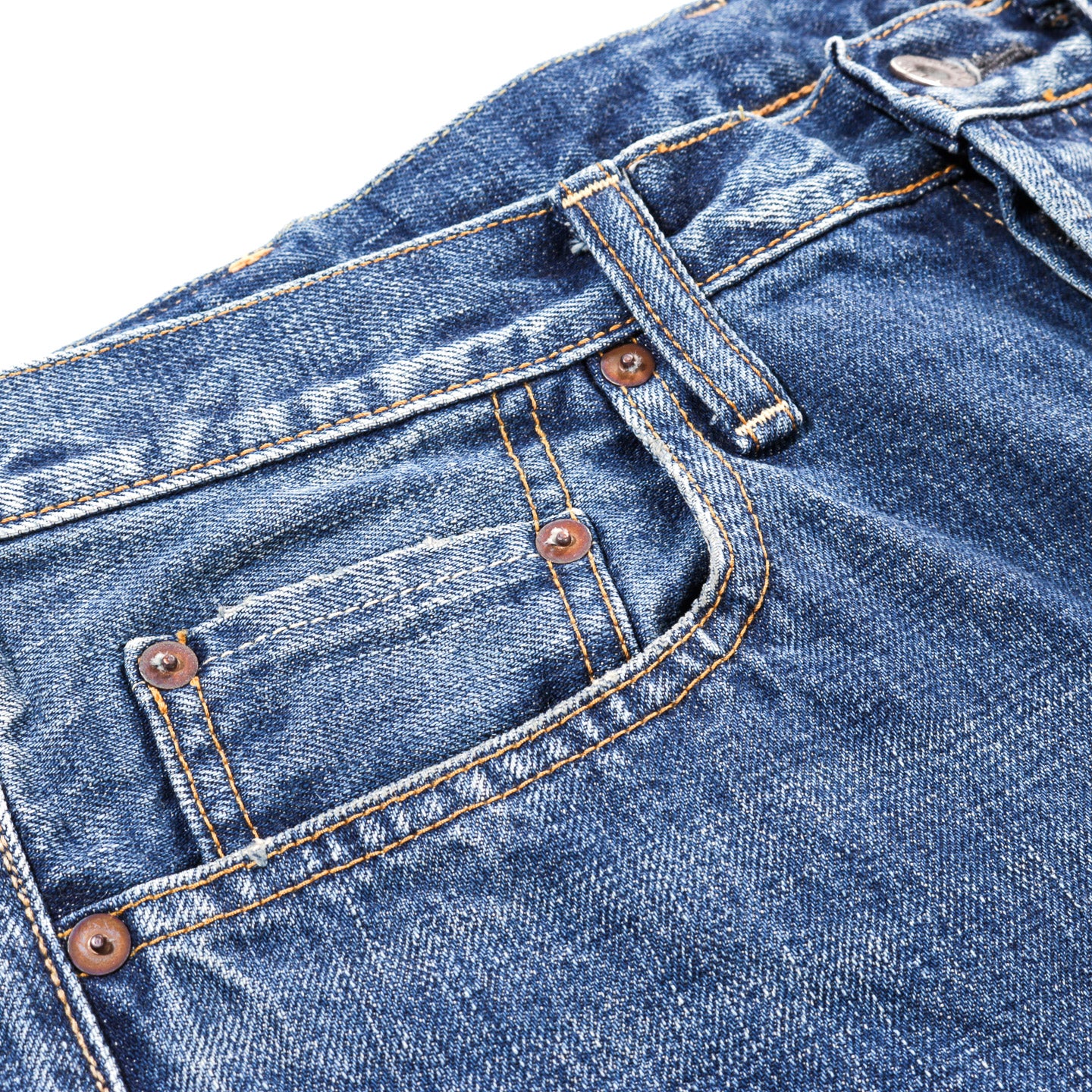 KAPITAL 13.5OZ ZIMBABWE DENIM 5P MONKEY TH PRO