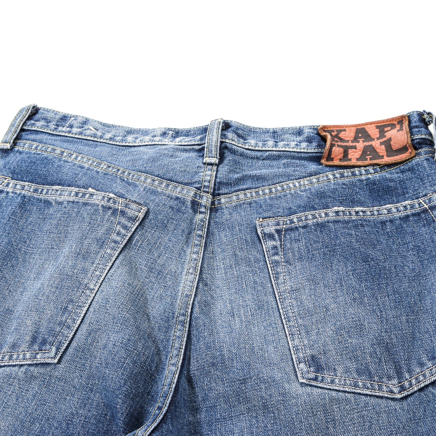 KAPITAL 13.5OZ ZIMBABWE DENIM 5P MONKEY CISCO PRO