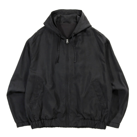 LADY WHITE CO. KAPTAIN SUNSHINE SILK ZIP JACKET FADE BLACK