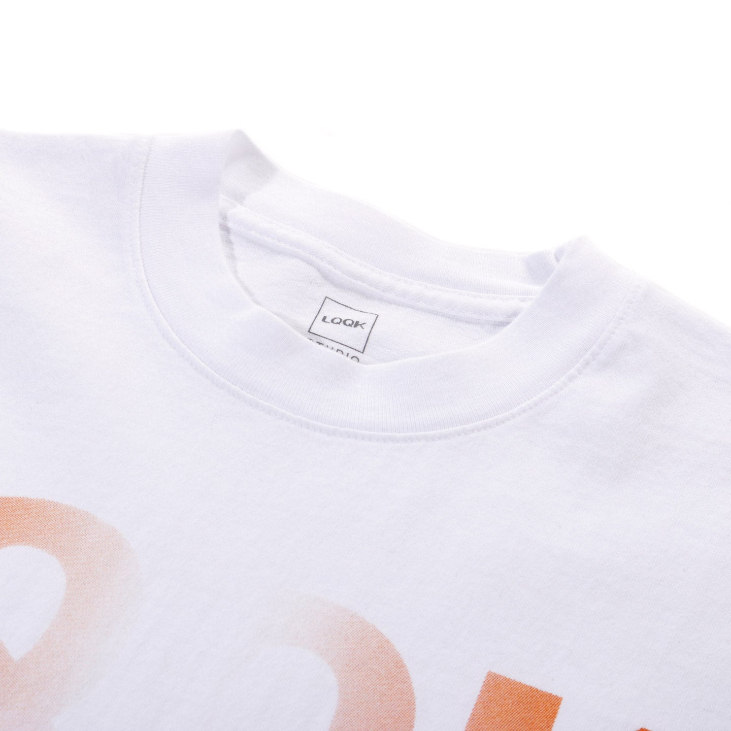 LQQK STUDIO THE LADS TEE WHITE