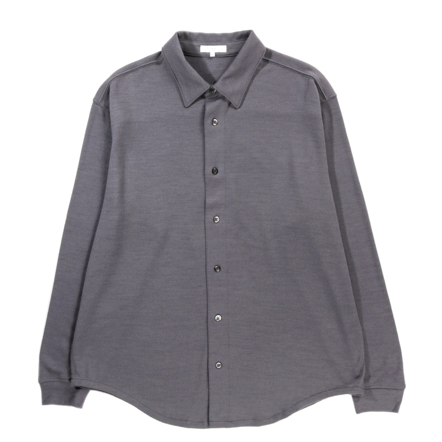 LADY WHITE CO. WOOL BUTTON UP SLATE GREY