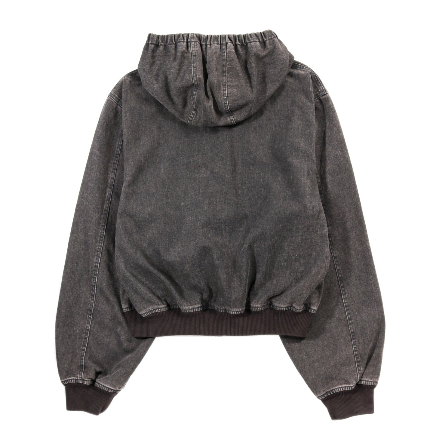 OUR LEGACY BANK JACKET BLACK COATED WASH