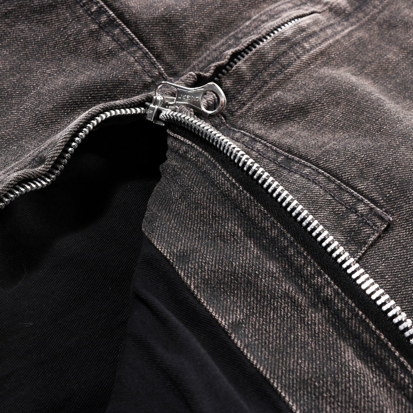 OUR LEGACY BANK JACKET BLACK COATED WASH