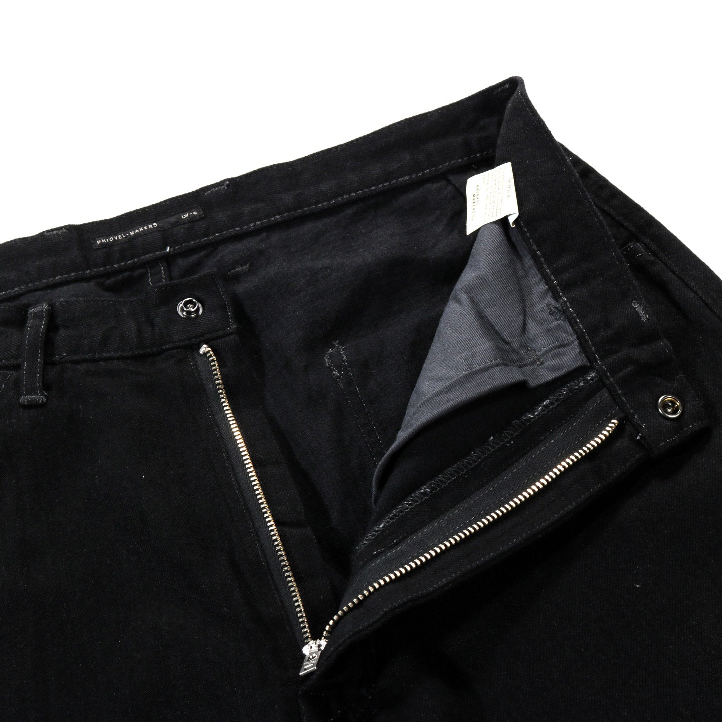 LADY WHITE CO. PHIGVEL MAKERS CLASSIC JEANS (WIDE) BLACK (ONE WASH)