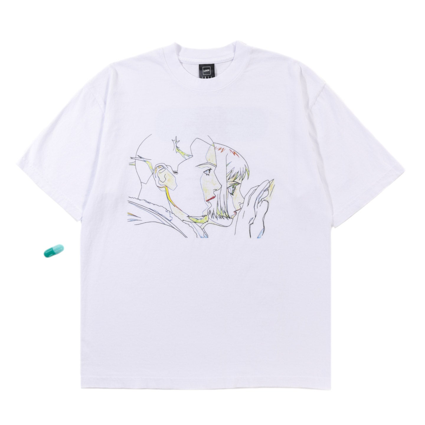 LQQK STUDIO HARMONY CEL TEE WHITE