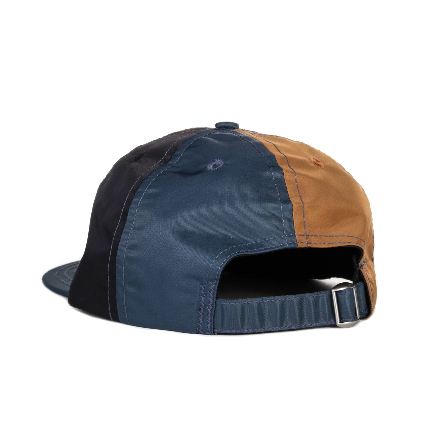 LQQK STUDIO TRI-COLOR SATIN HAT AMBER / NAVY / BLACK