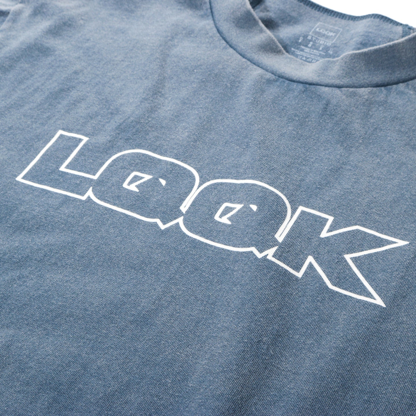 LQQK STUDIO DECONSTRUCTION TEE BLUE
