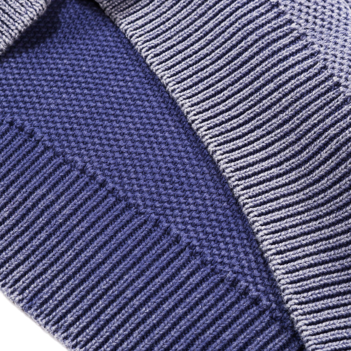LQQK STUDIO WAFFLE KNIT SWEATER BLUE