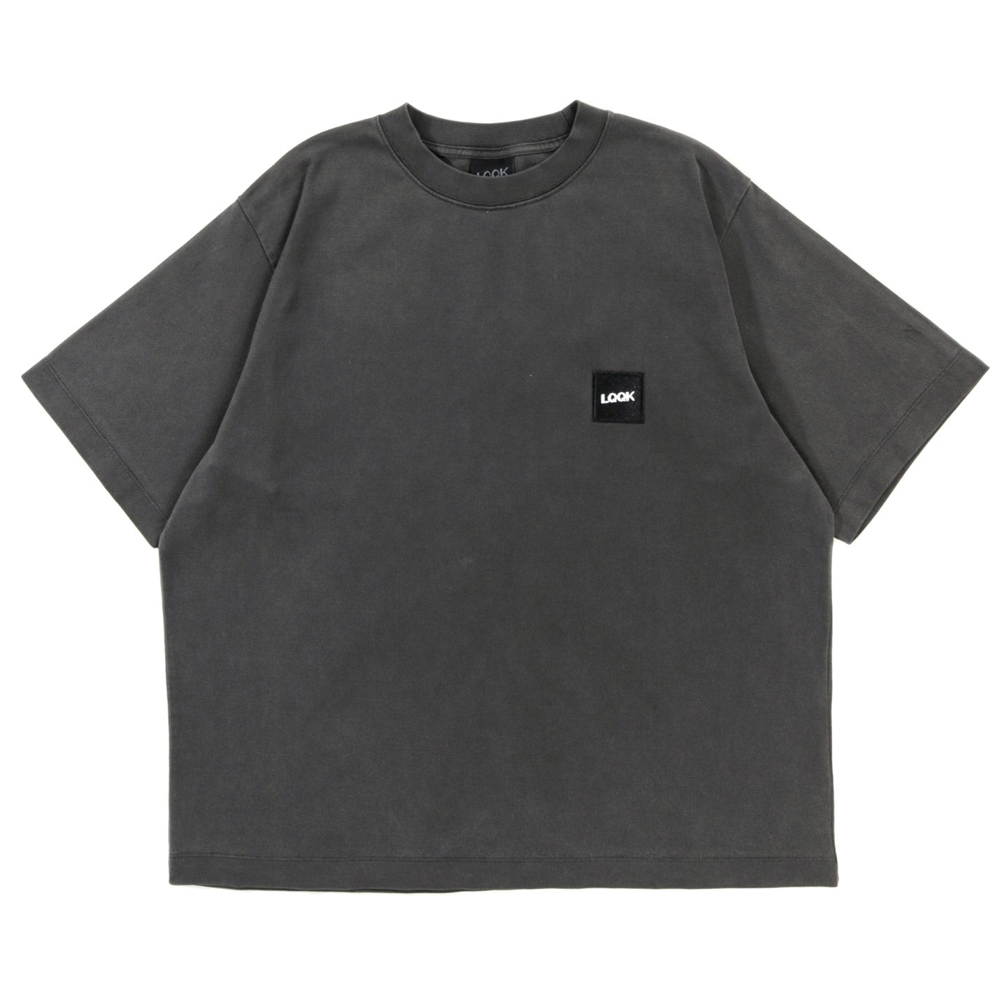 LQQK STUDIO WASHED TEE BLACK