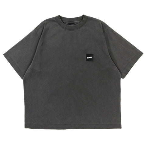 LQQK STUDIO WASHED TEE BLACK