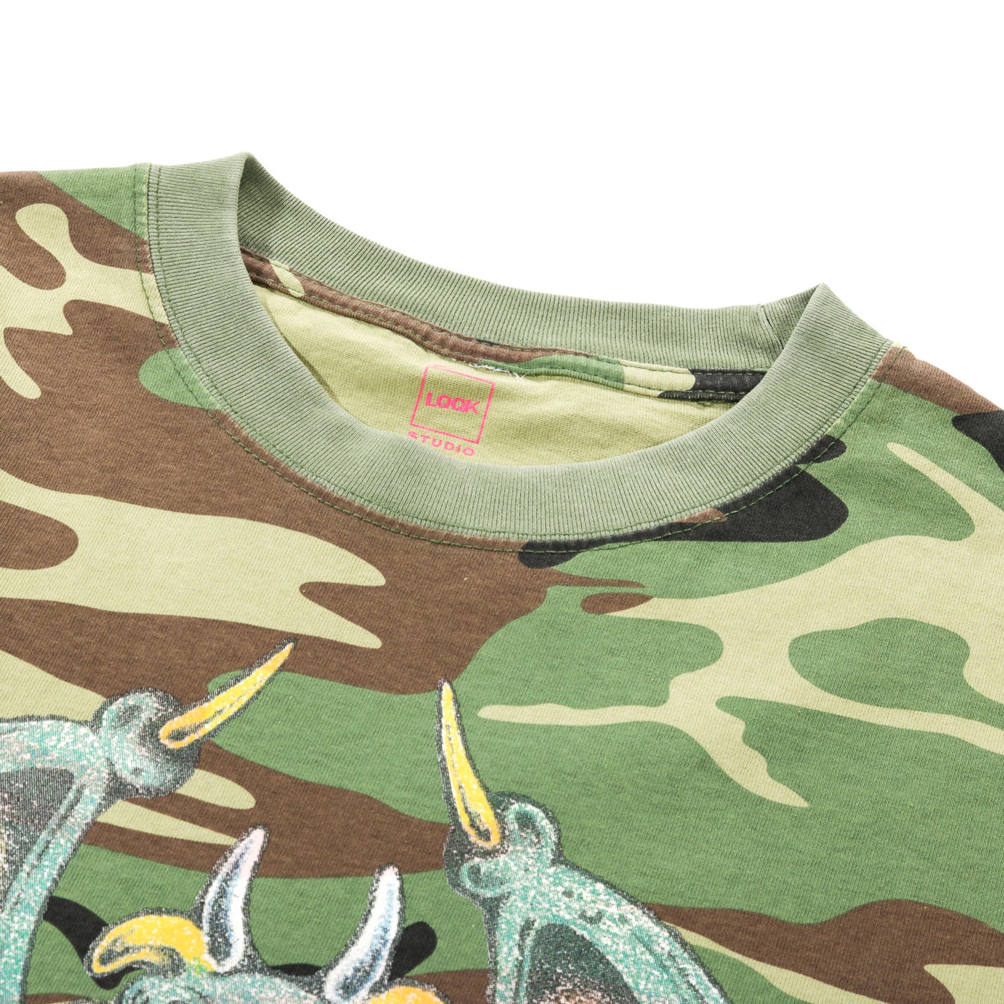 LQQK STUDIO CRUEL BARB DRAGON TEE CAMO