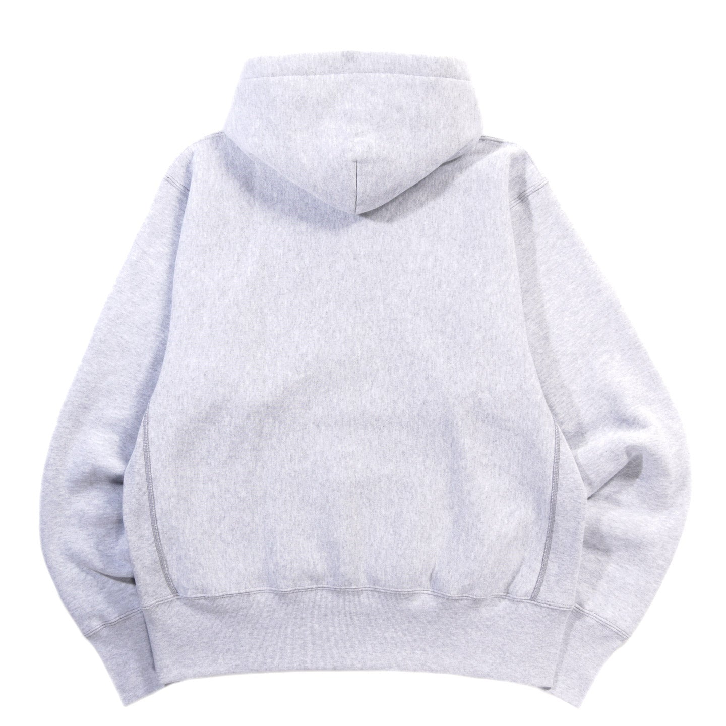 LQQK STUDIO TODAY SIGNATURE SNAP HOODIE HEATHER GREY