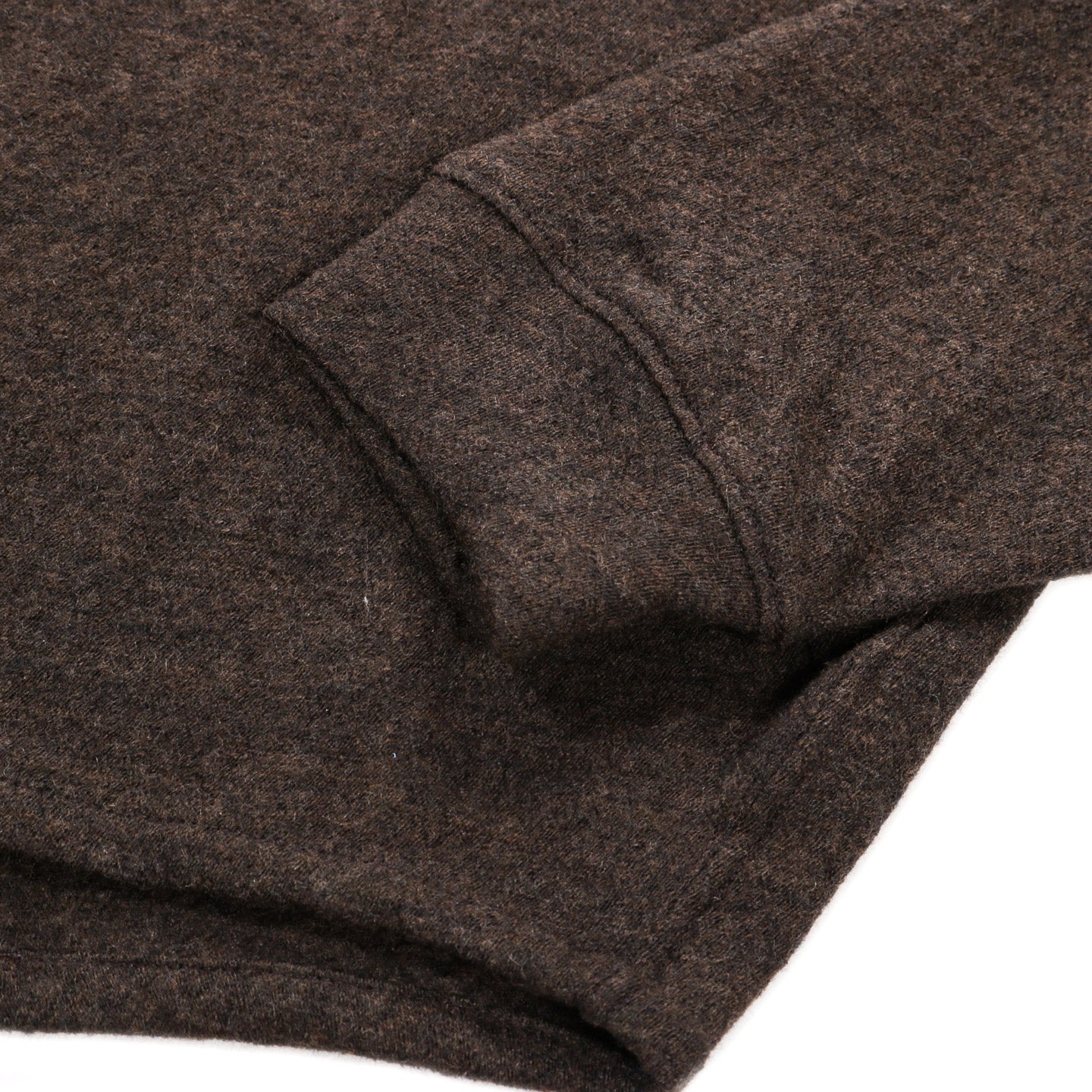 LADY WHITE CO. CRATER WOOL BUTTON UP BROWN