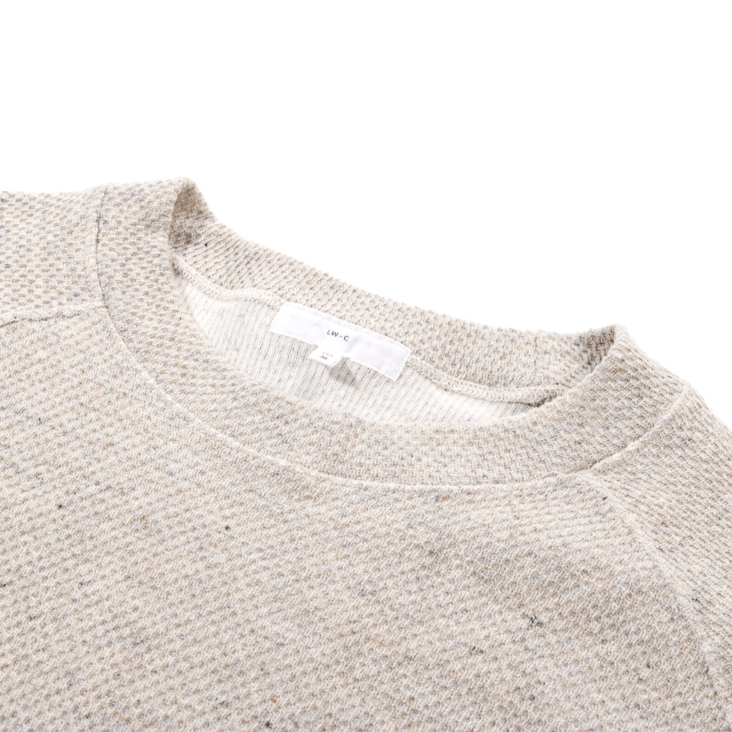 LADY WHITE CO. RAGLAN THERMAL OATMEAL