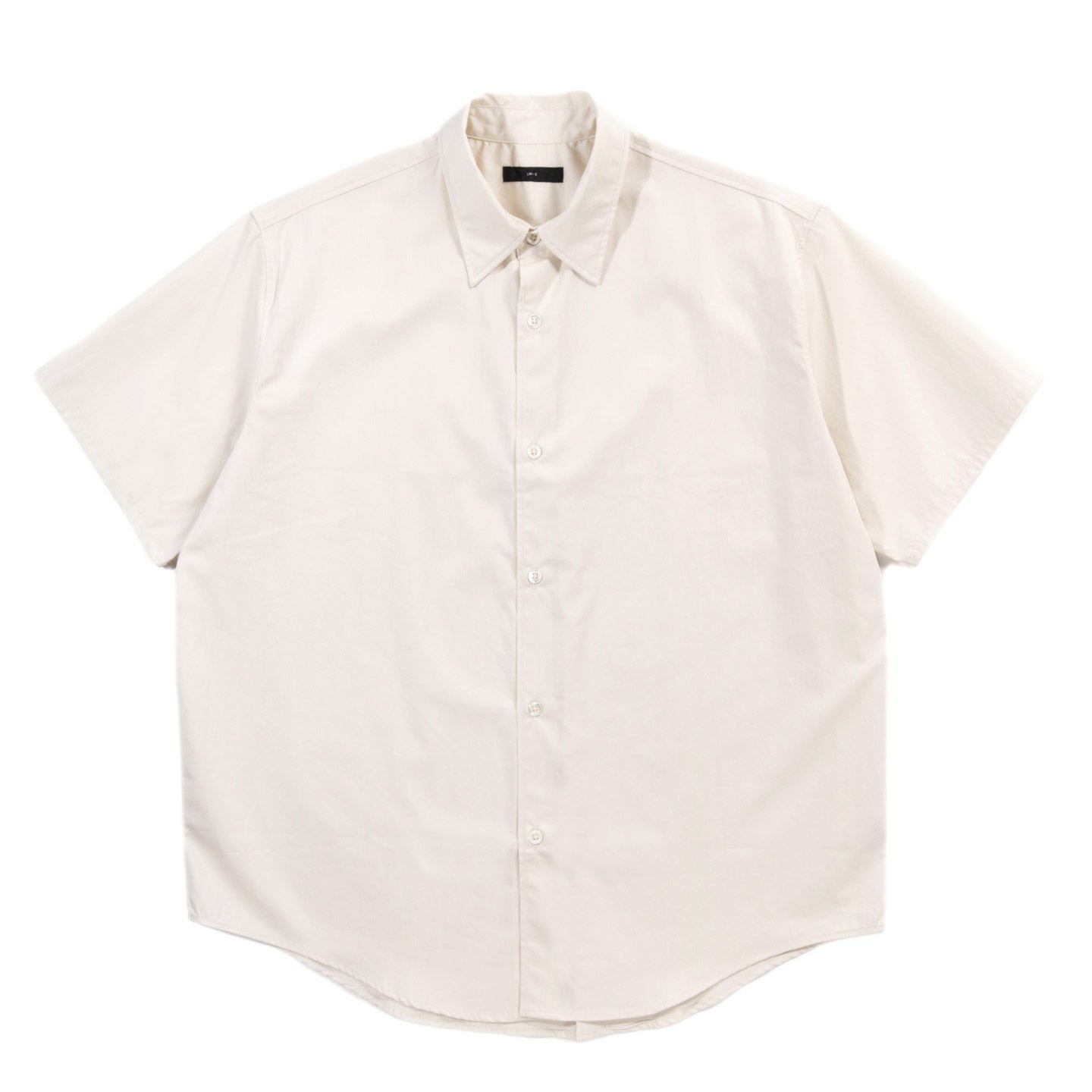 LADY WHITE CO. LYNN POPLIN S/S SHIRT ALMOST YELLOW