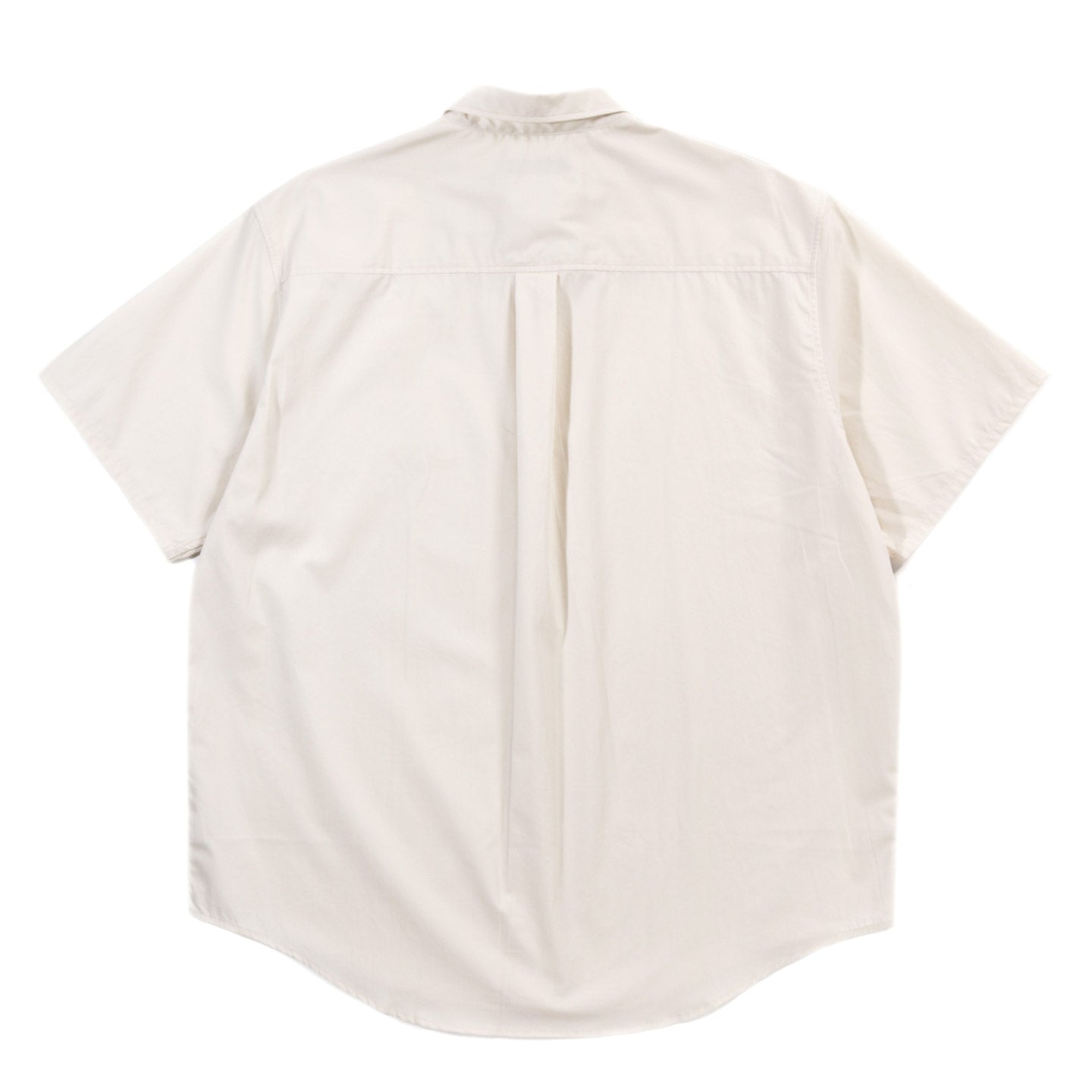 LADY WHITE CO. LYNN POPLIN S/S SHIRT ALMOST YELLOW