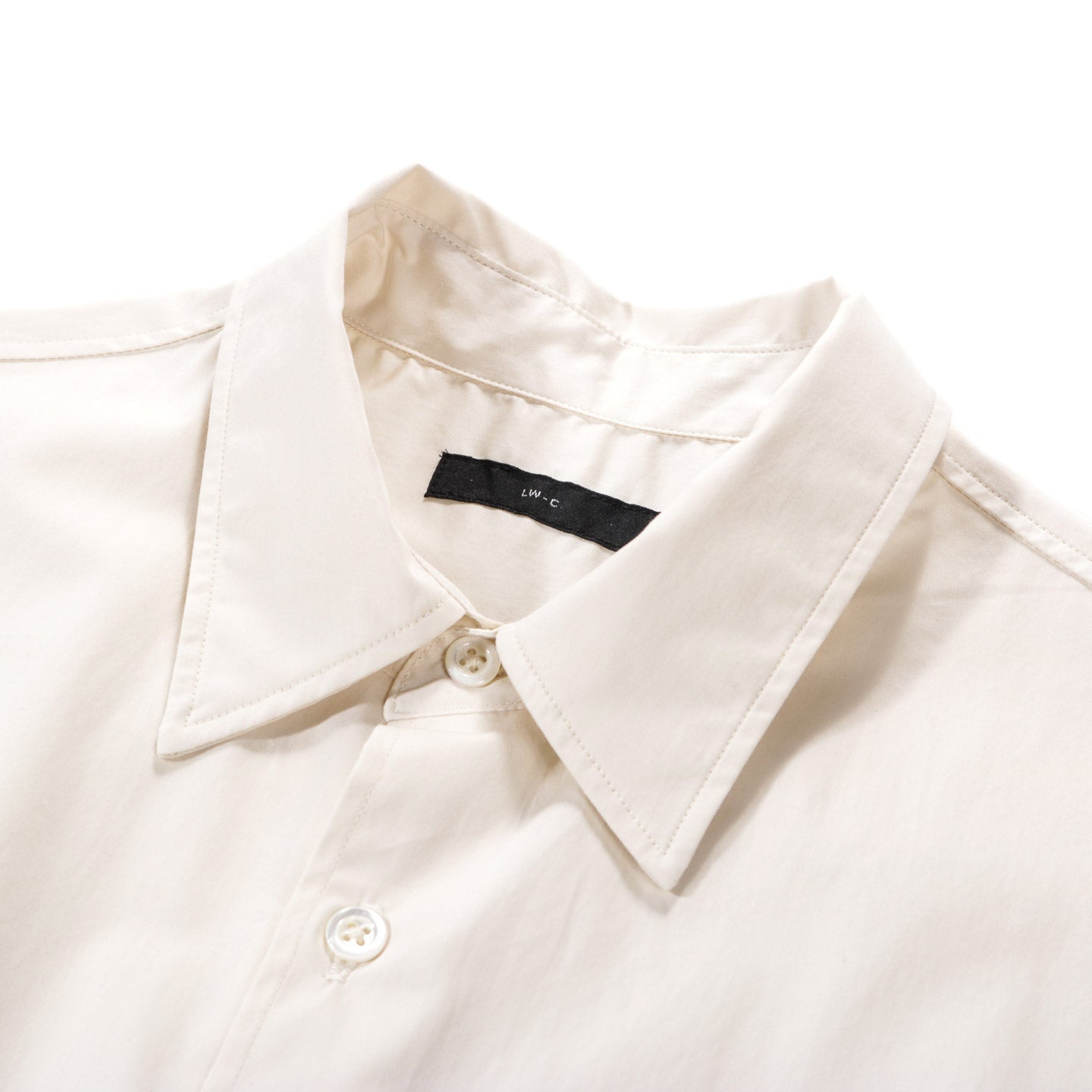 LADY WHITE CO. LYNN POPLIN S/S SHIRT ALMOST YELLOW