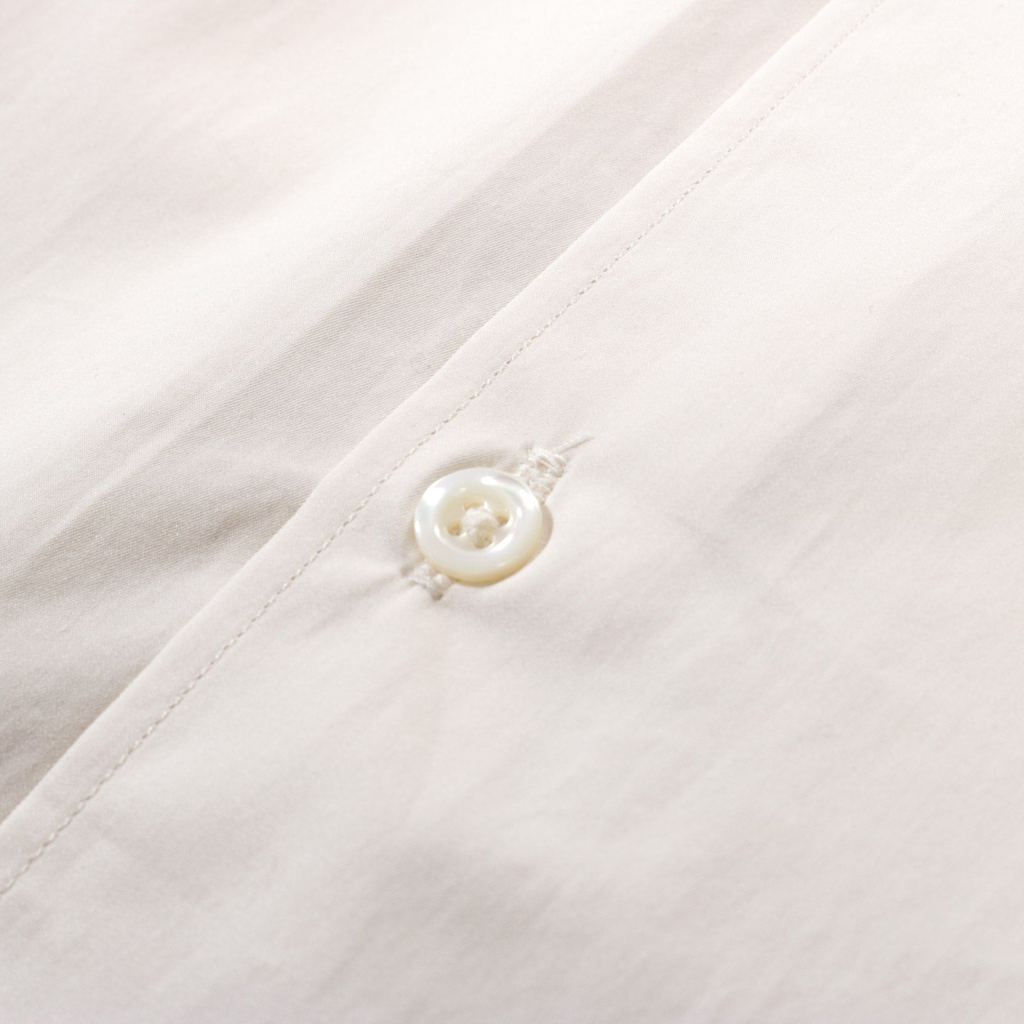 LADY WHITE CO. LYNN POPLIN S/S SHIRT ALMOST YELLOW