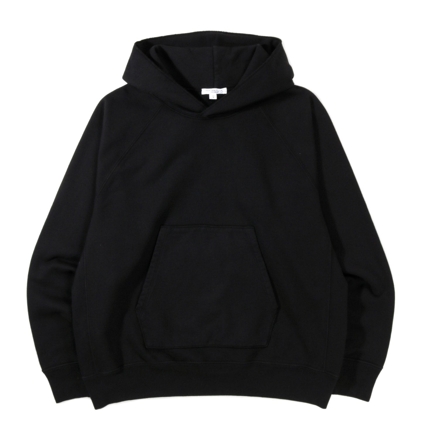 LADY WHITE CO. SUPER WEIGHTED HOODIE BLACK