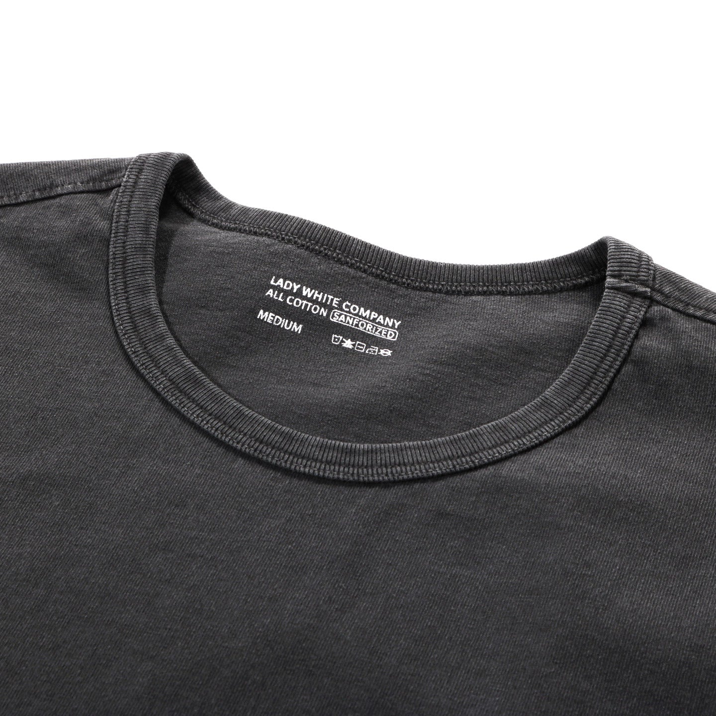 LADY WHITE CO. T-SHIRT PIGMENT CHARCOAL