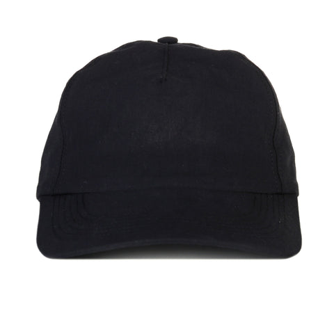 LADY WHITE CO. CRINKLE COTTON CAP BLACK