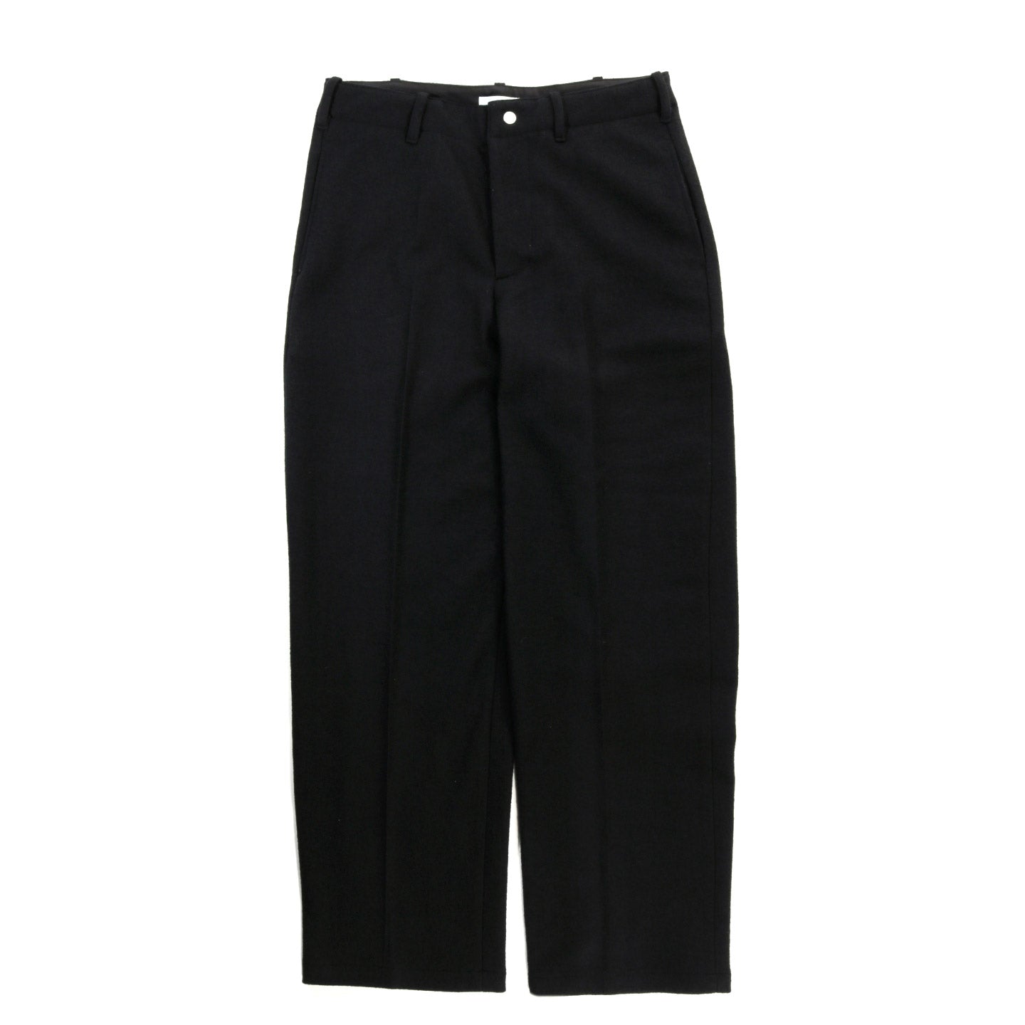 LADY WHITE CO. CRATER WOOL JERSEY PANT BLACK