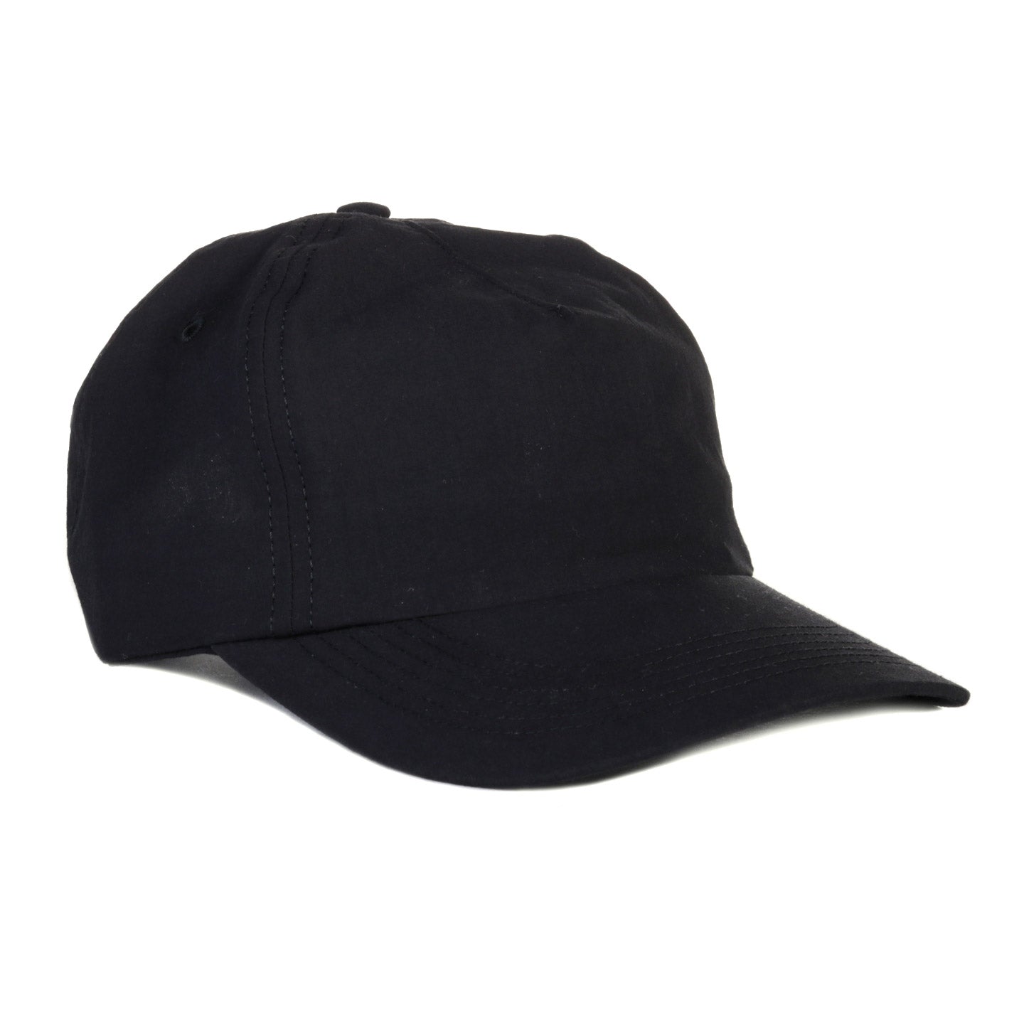 LADY WHITE CO. CRINKLE COTTON CAP BLACK