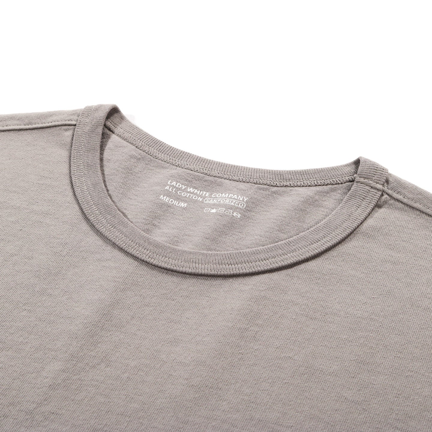 LADY WHITE CO. T-SHIRT ANVIL GREY