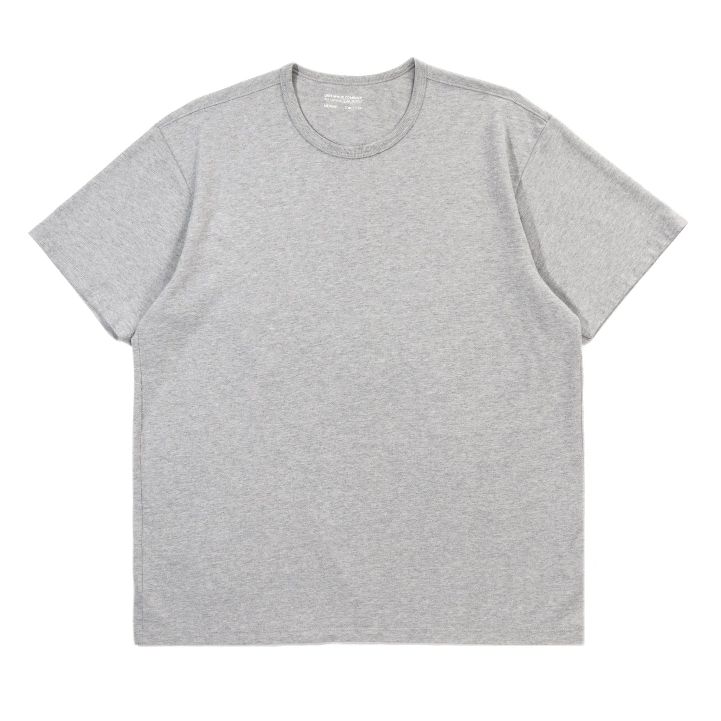 LADY WHITE CO. T-SHIRT HEATHER GREY