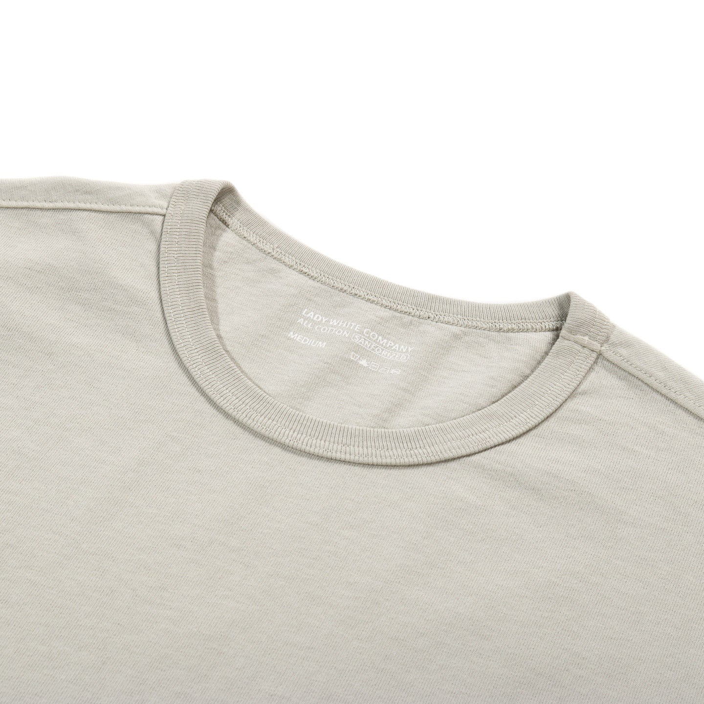 LADY WHITE CO. T-SHIRT SWISS NATURAL
