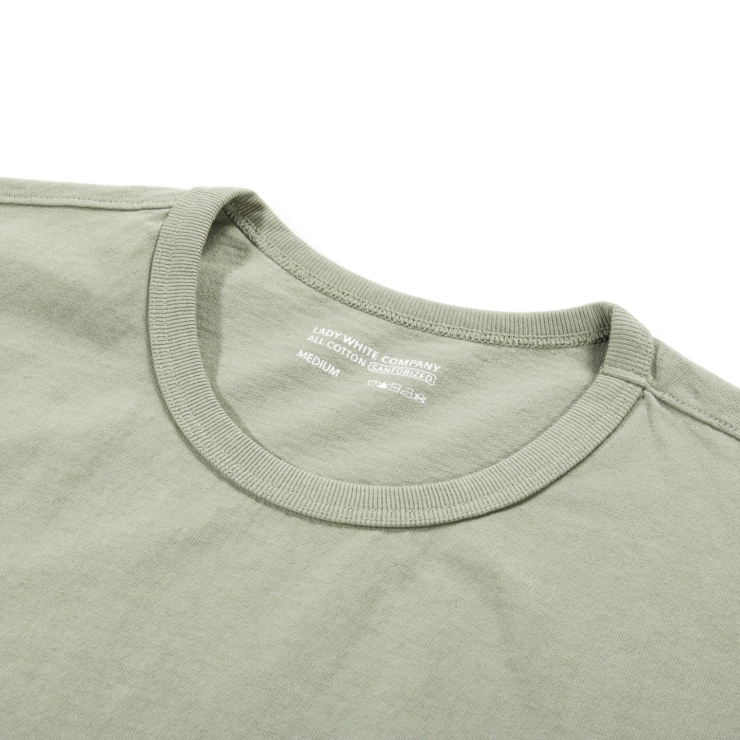 LADY WHITE CO. T-SHIRT 2-PACK PISTACHIO