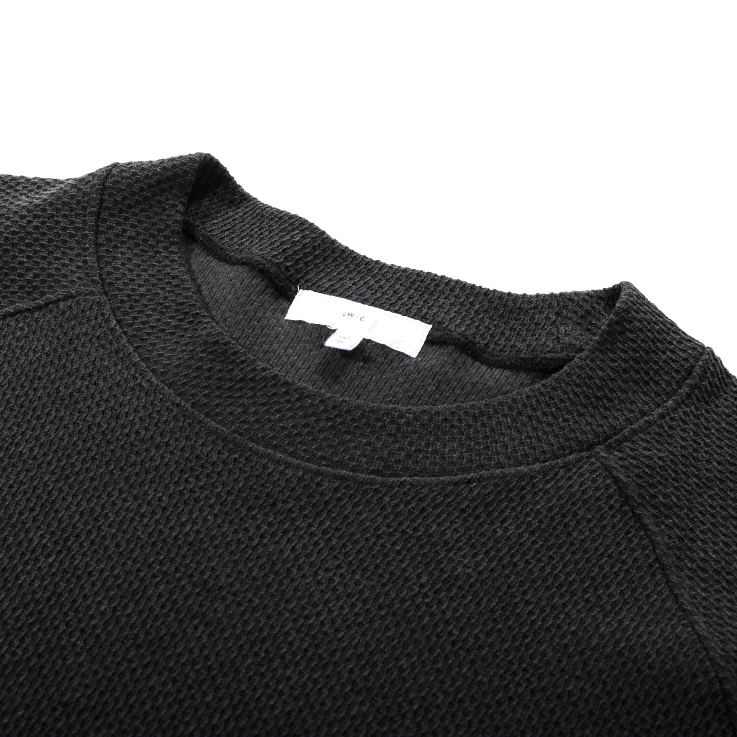 LADY WHITE CO. RAGLAN THERMAL PIGMENT CHARCOAL