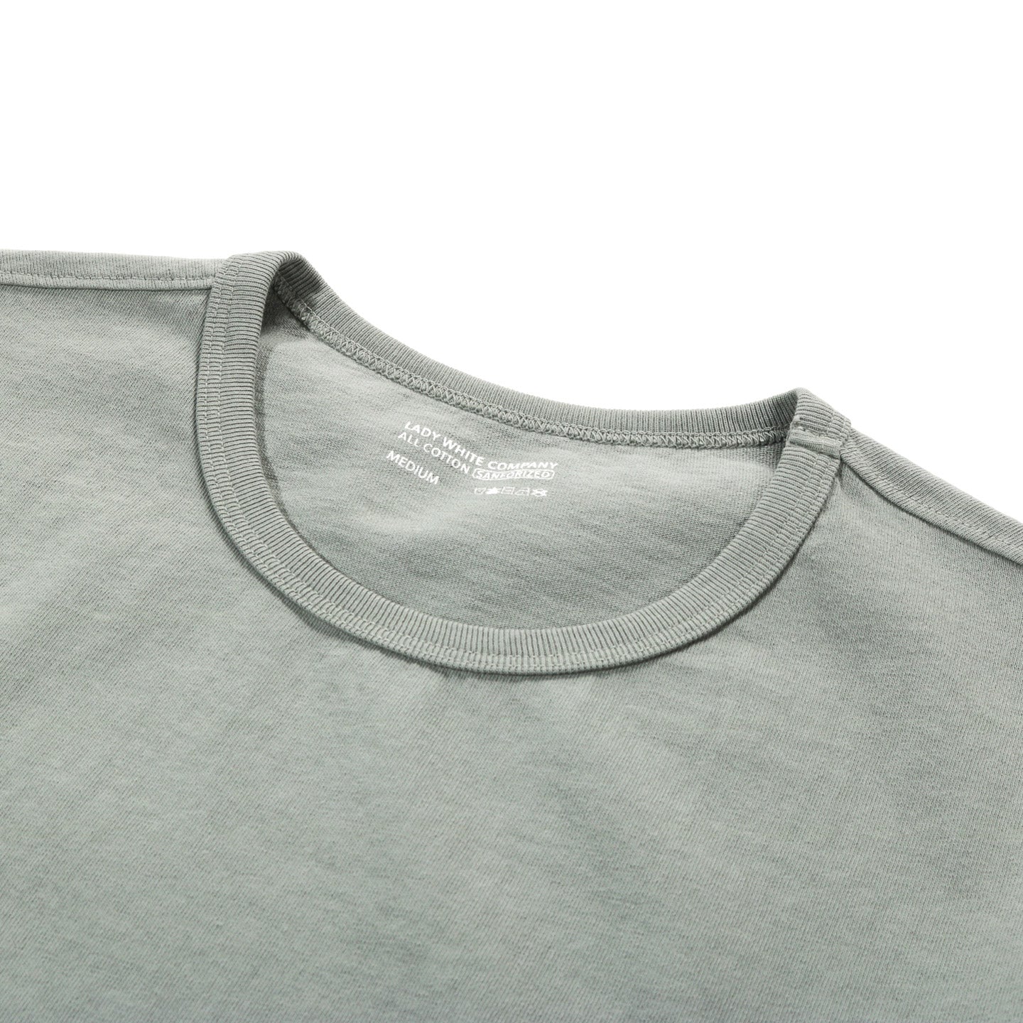 LADY WHITE CO. T-SHIRT DUSTY SAGE