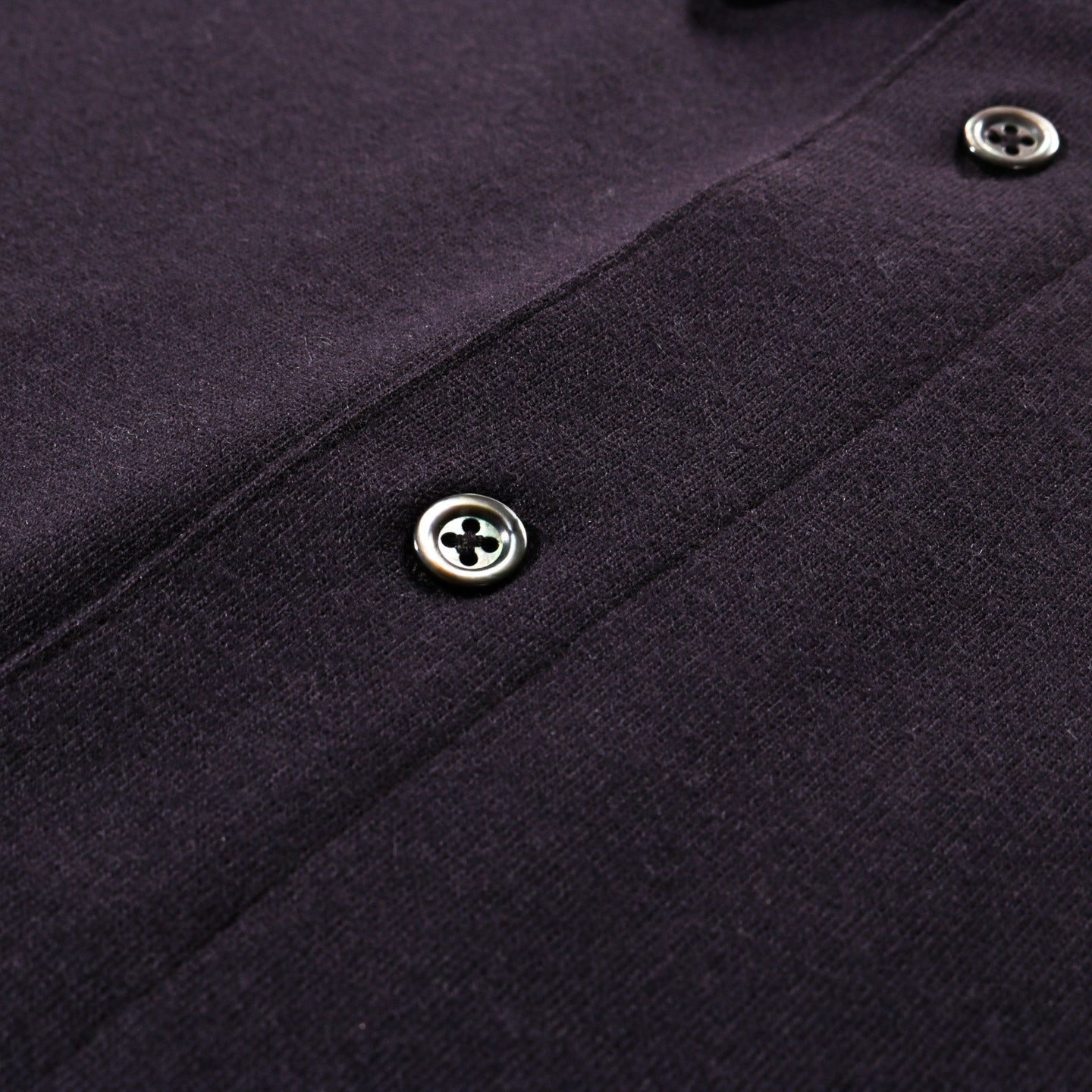 LADY WHITE CO. WOOL BUTTON UP DARK PURPLE