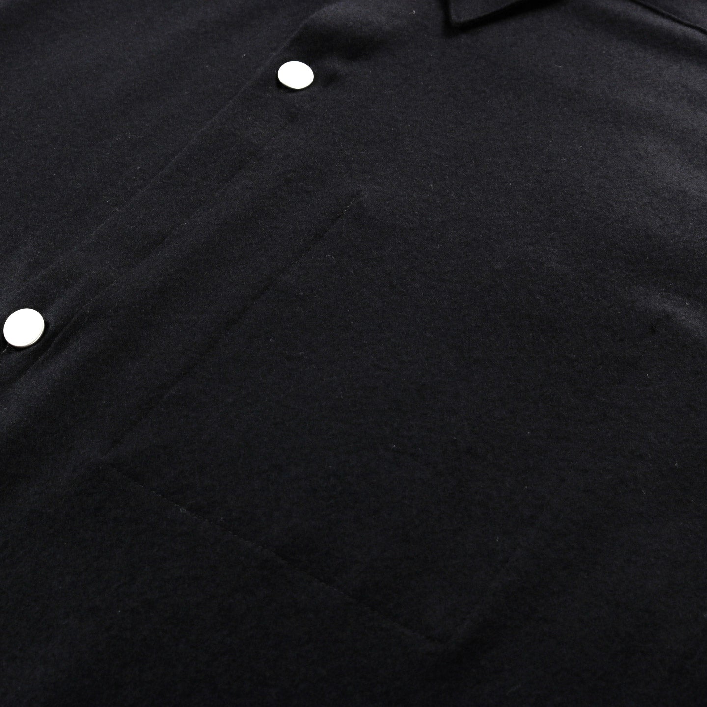 LADY WHITE CO. WOOL OVERSHIRT BLACK