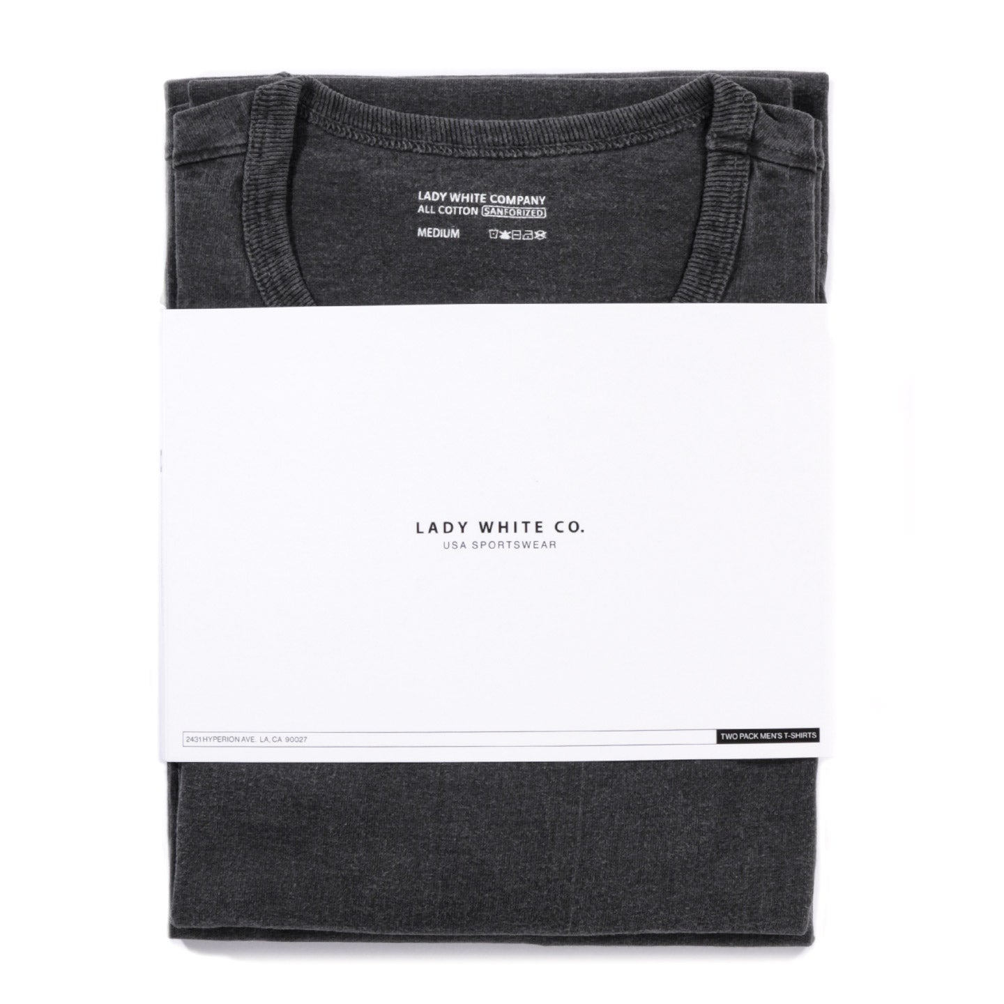 LADY WHITE CO. T-SHIRT 2-PACK GRINDLE