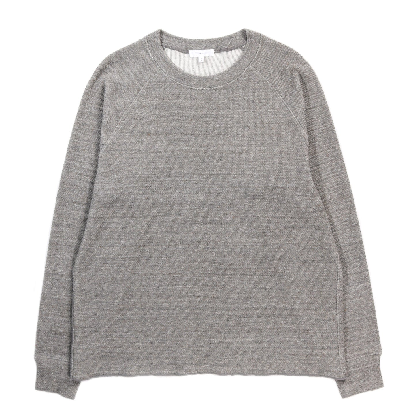 LADY WHITE CO. RAGLAN THERMAL GREY MELANGE