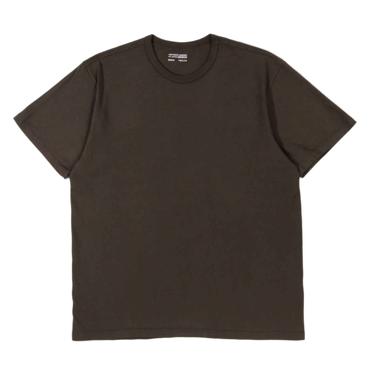 LADY WHITE CO. T-SHIRT 2-PACK BLACK OLIVE