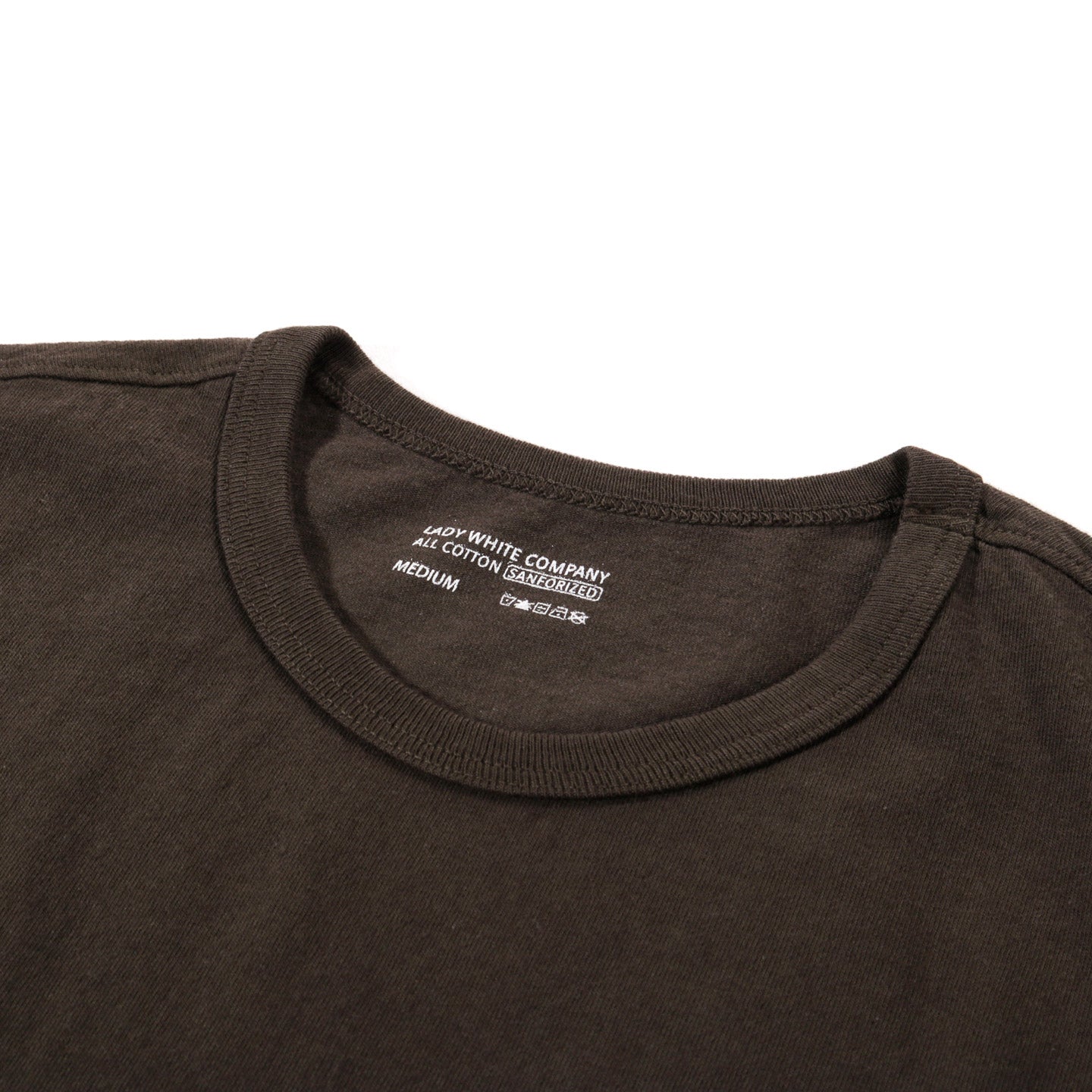 LADY WHITE CO. T-SHIRT 2-PACK BLACK OLIVE