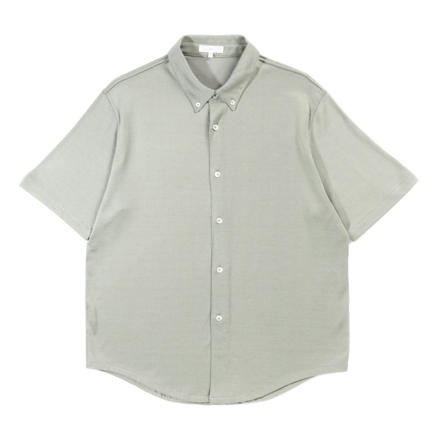 LADY WHITE CO. S/S CR JERSEY BUTTON DOWN PISTACHIO