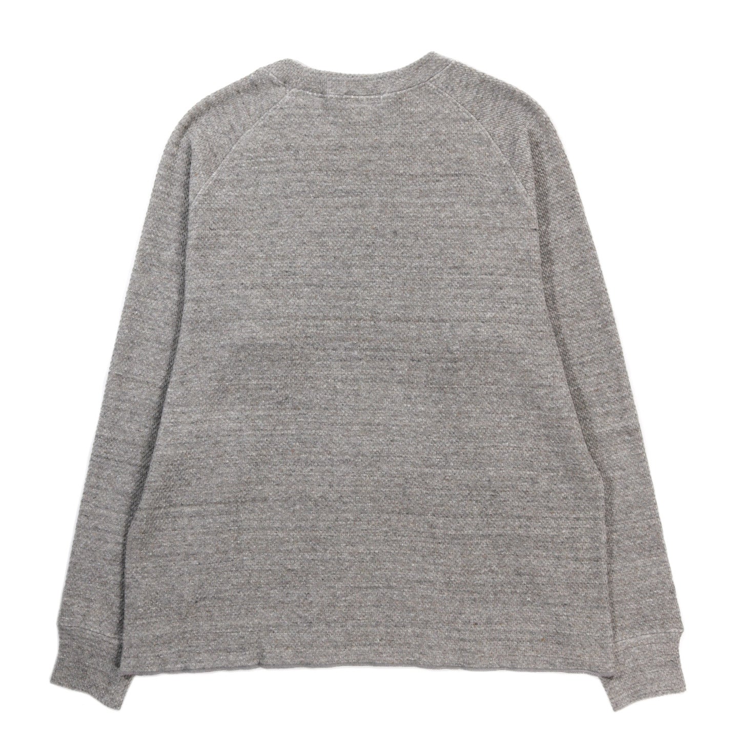 LADY WHITE CO. RAGLAN THERMAL GREY MELANGE