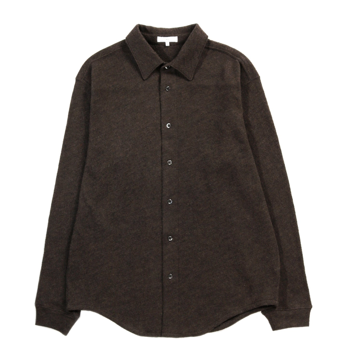 LADY WHITE CO. CRATER WOOL BUTTON UP BROWN