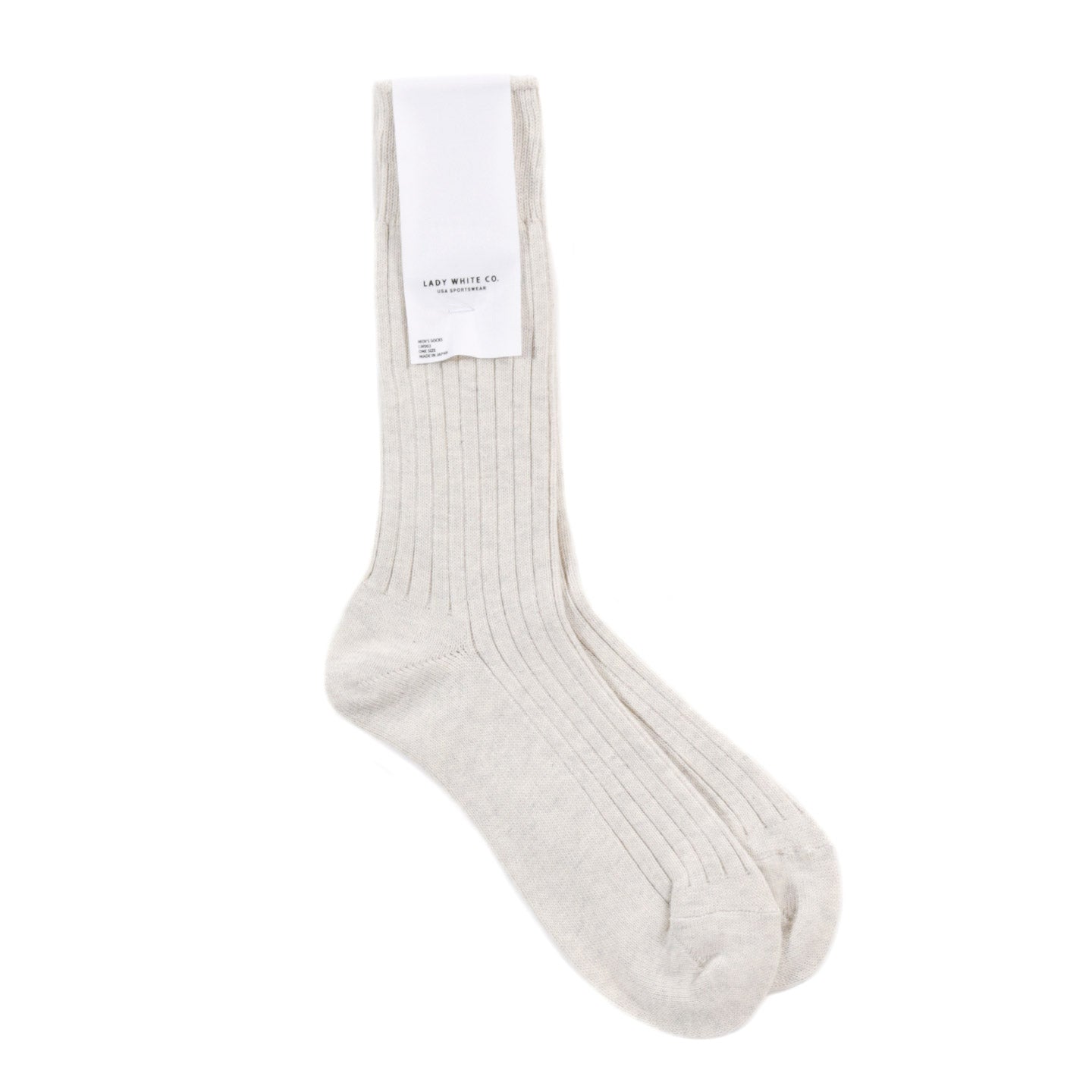 LADY WHITE CO. LWC SOCKS NATURAL