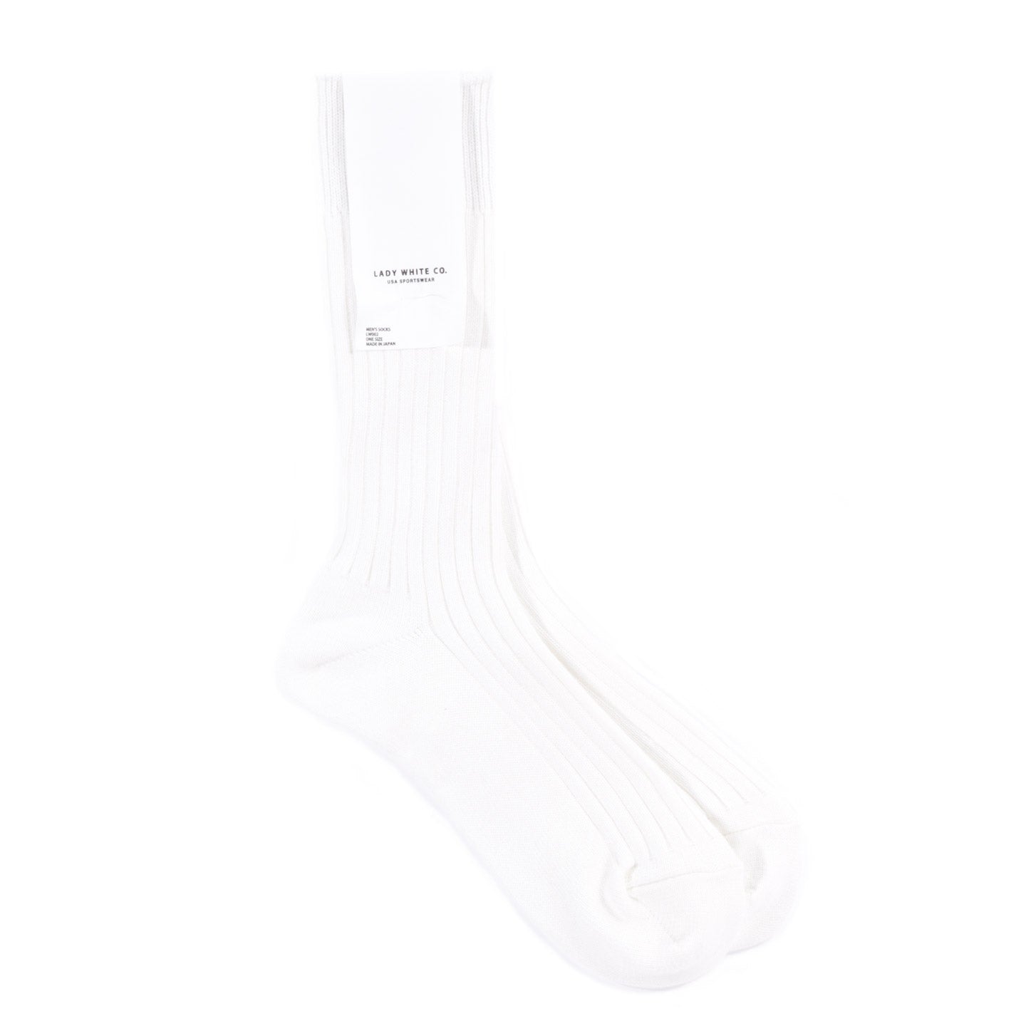 LADY WHITE CO. LWC SOCKS WHITE