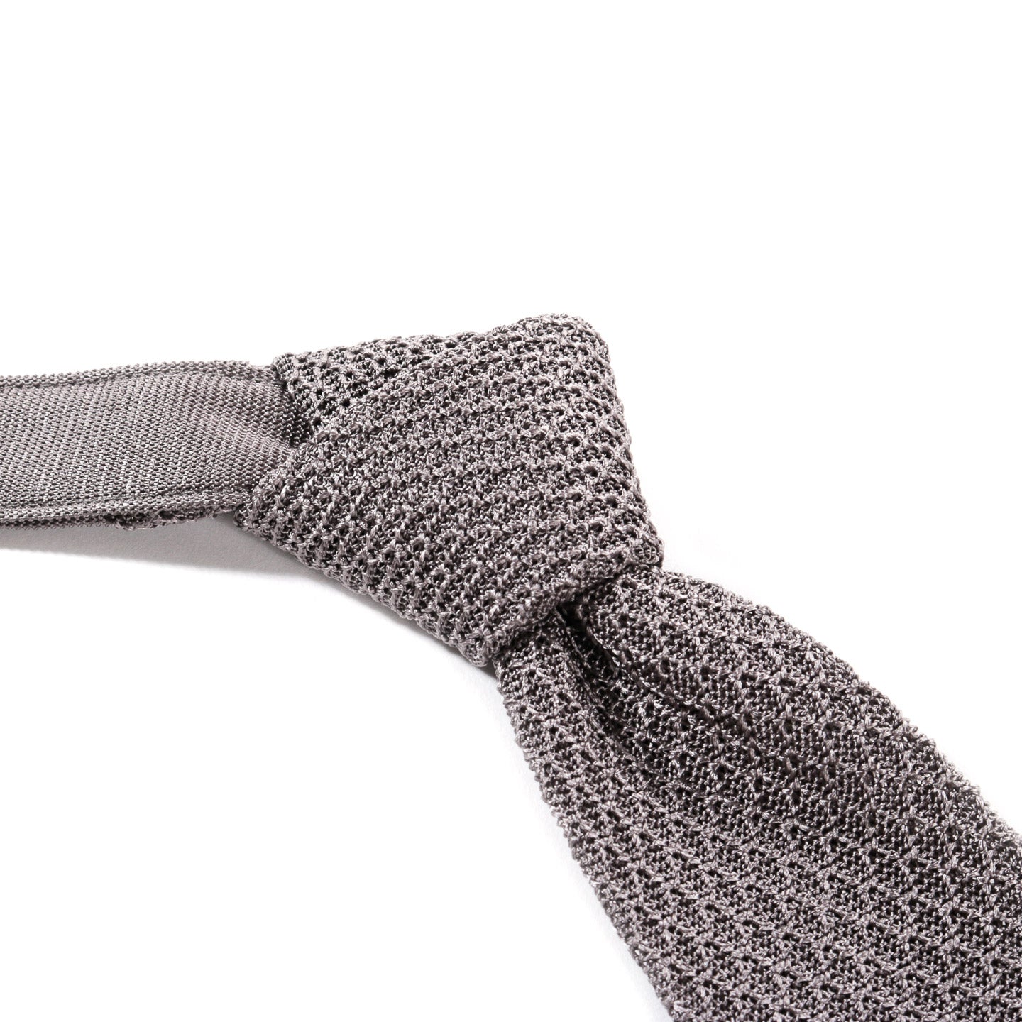 MFPEN FORMAL TIE GREY SILK